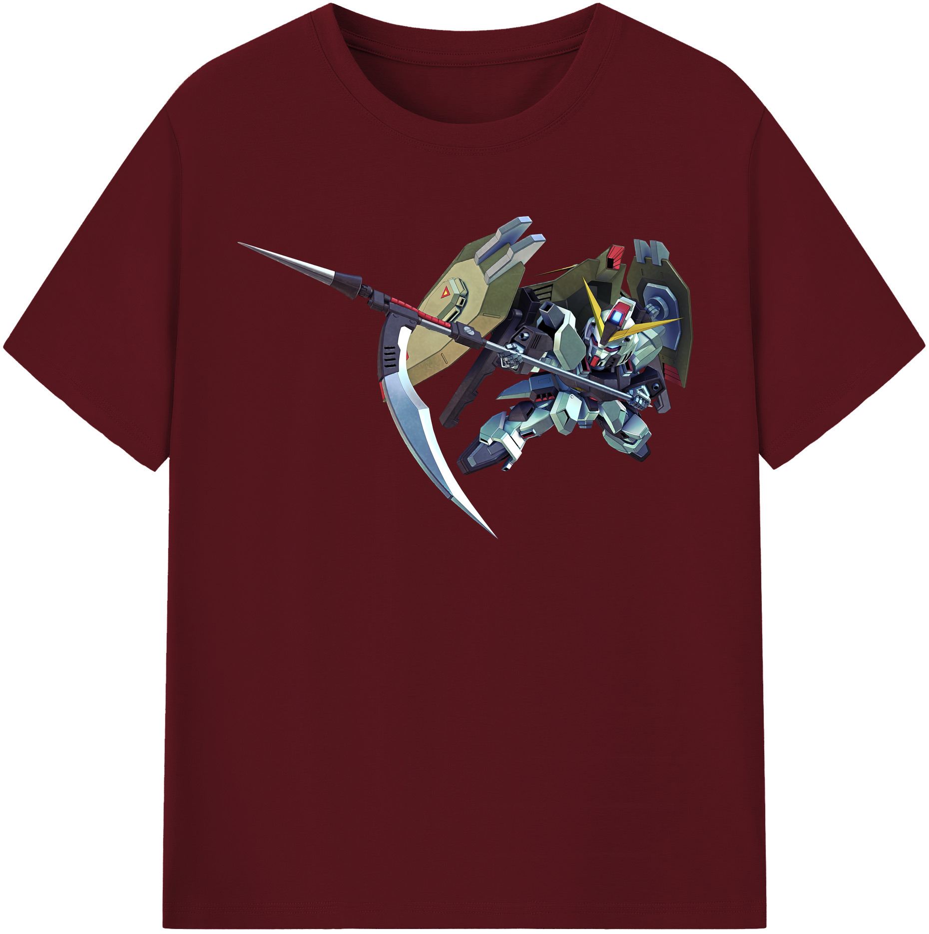 （画像用） 機動戦士ガンダム Mobile Suit Gundam 綿100％半袖Tシャツ（フロントプリント）